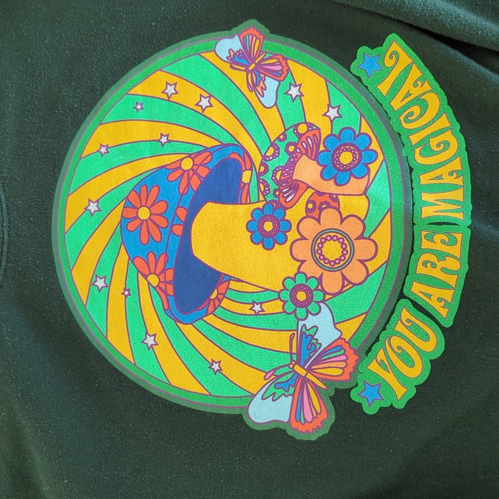 Magical Rainbow Mushroom sweatshirt - Picture 2 of 4